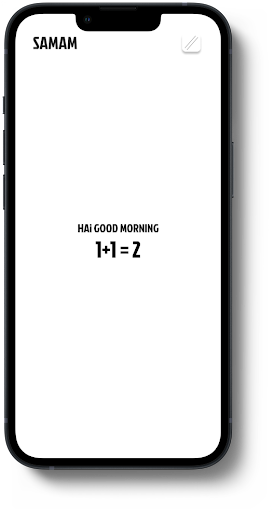 SAMAM Screen 2