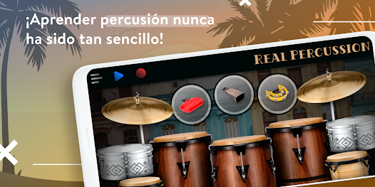 Captura 10 Real Percussion: kit de cumbia android