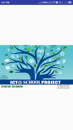 Android application ICT School screenshort