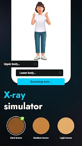 Scanner Camera -Body Simulator