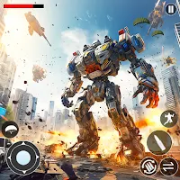 Robot Army Shooting: Gun Games