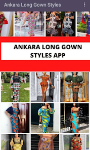Ankara Long Gown Styles 1