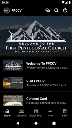 Android application FPCCV screenshort
