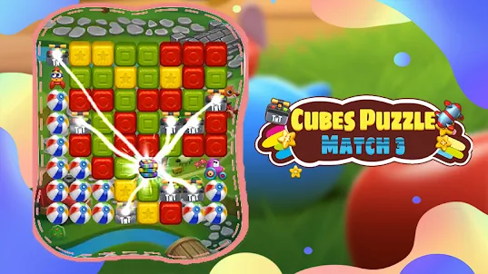 Cubes Puzzle Match 3