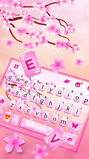 Romantic Cherry Blossom Keyboa Screen 2