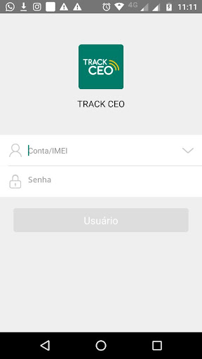 Android application Trackceo screenshort