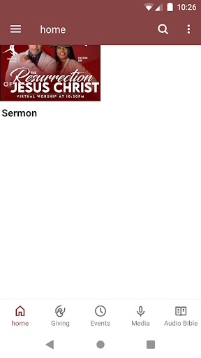 Android application Fervent Prayer Church Indy screenshort