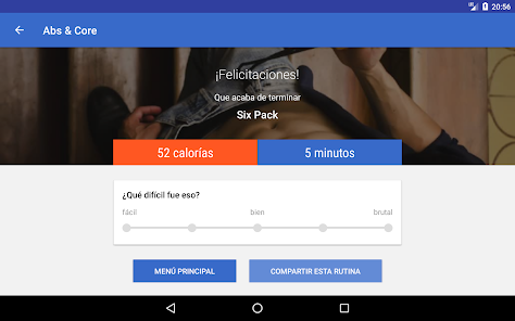 Captura de Pantalla 7 Abs, Espalda y Núcleo en casa android