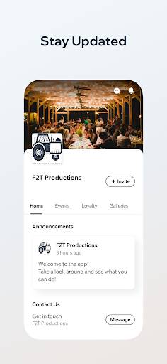 Android application F2T Productions screenshort