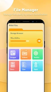 Wide Files Manager