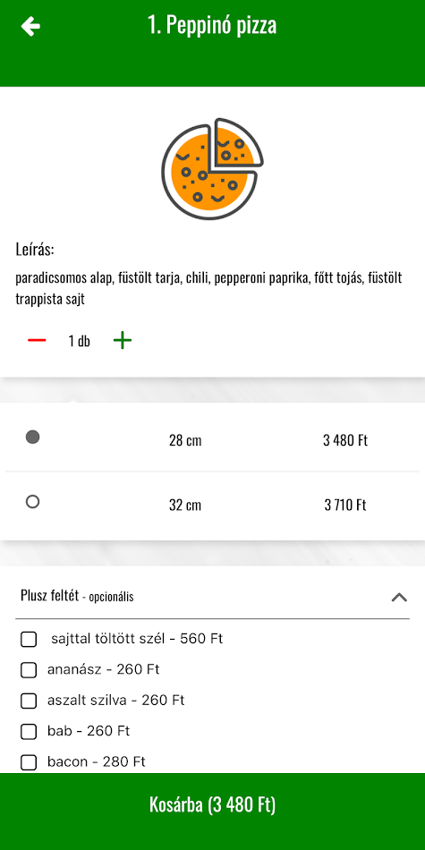 #3. Peppino Pizzéria (Android) Podle: Diston-Line Kft.