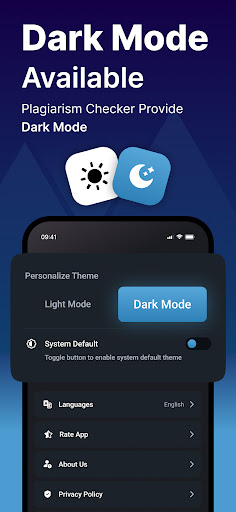 Screenshot of Plagiarism Checker App