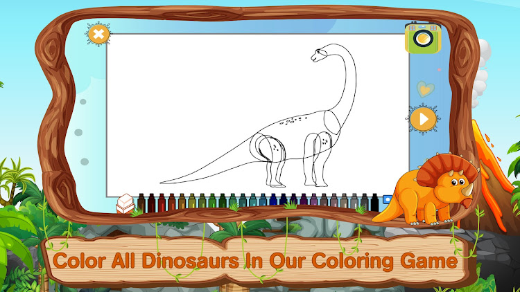 Dinosaur Coloring Games Puzzle - 1.7 - (Android)