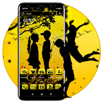 Cover Image of Tải xuống Couple Love Launcher Theme  APK