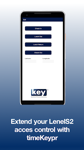timeKeypr Screen 2
