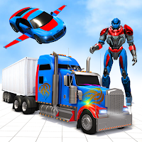 Truck Robot Transforming Game : Robot Car Games