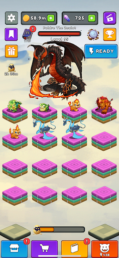 Merge Monsters Idle Cash Games - Puzzle - games