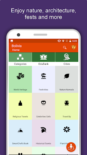Android application Bolivia Travel & Explore, Offl screenshort