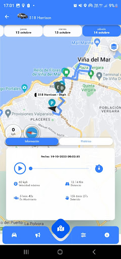 RASTRUM GPS Screen 3