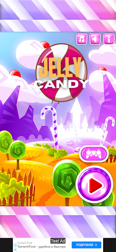 Android application Jelly Candy screenshort