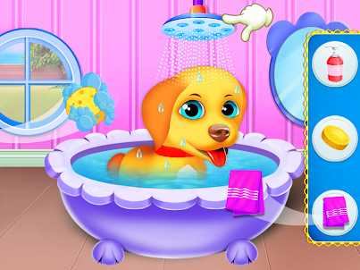 Pet Puppy Care Dog Games