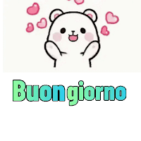 Buongiorno e Buonanotte Stickers Animato