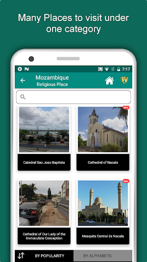 Mozambique Travel & Explore, O Screen 3