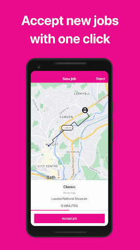 GO Driver application Screen 2