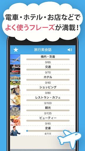 旅行英会話 海外旅行に役立つカンタン英会話フレーズ Screen 2