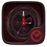 Redandblack GO Clock Theme icon