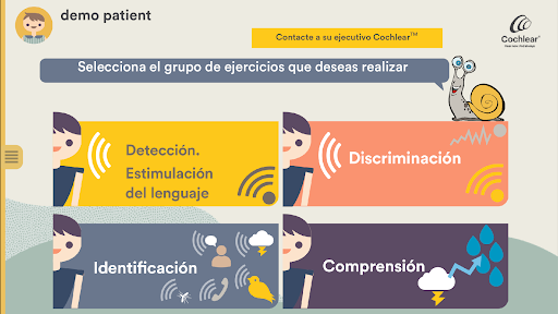 Android application Cocleando screenshort