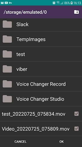 MOV to MP4 Converter Screen 2
