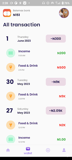 Money Minder - expense tracker Screen 3