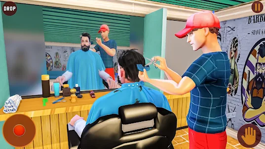 Real Barber Shop Haircut Salon 3D- Hair Cut Games APK pour Android  Télécharger