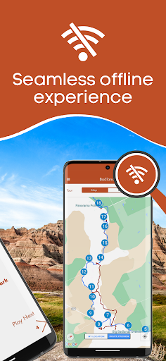Screenshot of Badlands National Park Tour
