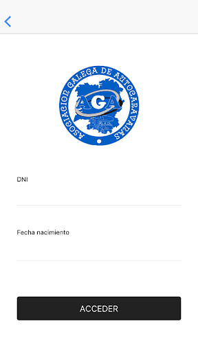 Android application Asoc. Galega Autocaravanas AGA screenshort