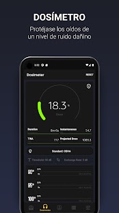 Decibel 10 PRO: dBA sonómetro, medición del ruido Screenshot