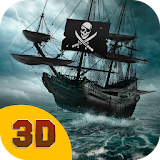 Flying Pirate Ship Simulator icon
