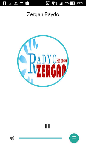 Android application Radyo Zergan screenshort