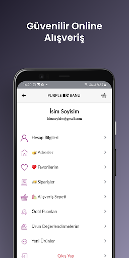 Purple by Banu Screen 3