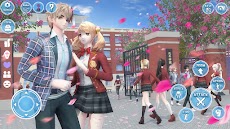 Anime School Girl Dating Simのおすすめ画像1