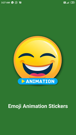 Android application Emoji Animation Stickers screenshort