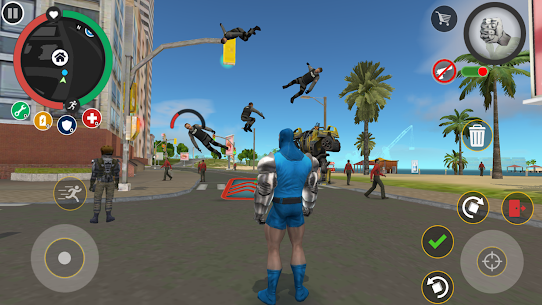 Rope Hero: Cheatground MOD 2