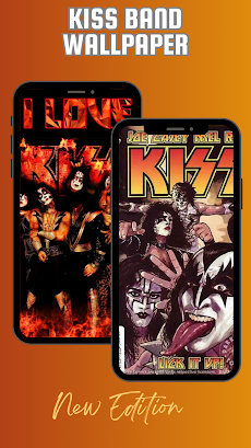 Kiss Band Wallpaperのおすすめ画像1