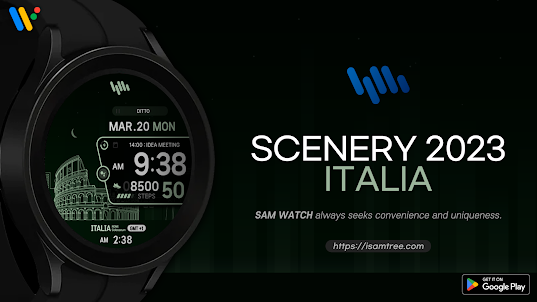 SamWatch Scenery 2023 Italy
