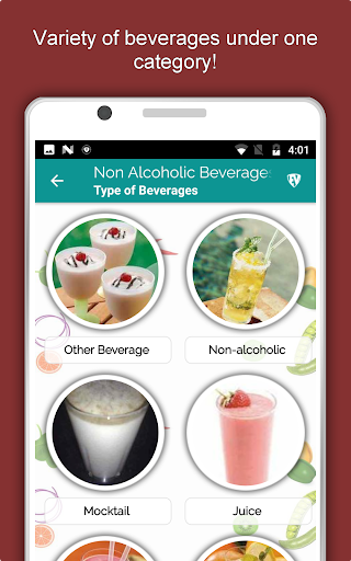 Screenshot of Mocktails, Smoothies, Juices