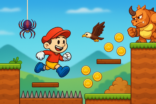 Super Khadija: Jump World screenshot 2