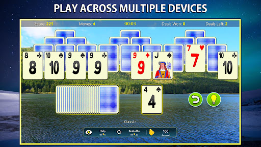 Google Solitaire - undo card dealing glitch (mobile web) 