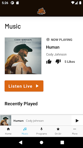 Big Country 93.1 Screen 2