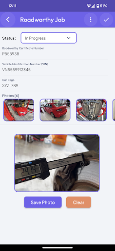 Roadworthy Imager Screen 3